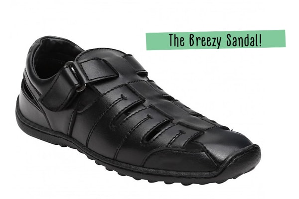 Leather sandals for online kurta pyjama